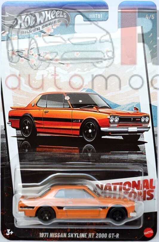 Hot Wheels 1971 Nissan Skyline HT 2000 GT-R