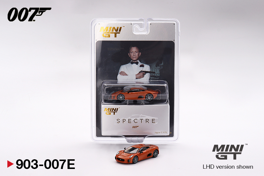 Jaguar C-X75 Blue 1:64 James Bond 007