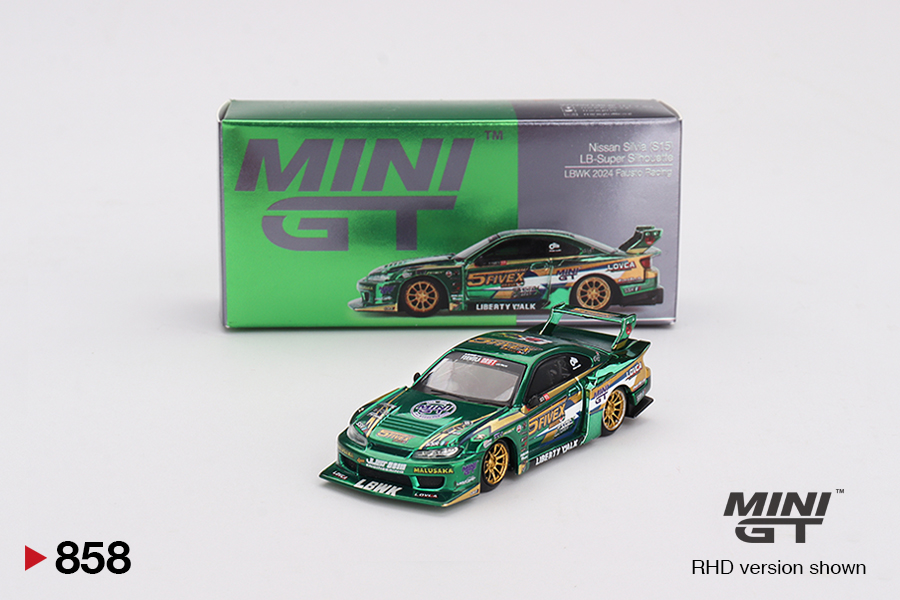 Nissan LB-Super Silhouette S15 SILVIA LBWK 2024 Fausto Racing 1:64