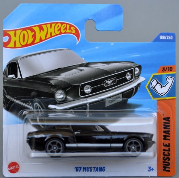 Hot Wheels 67 Mustang 