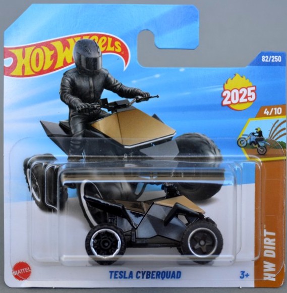 Hot Wheels Tesla Cyberquad