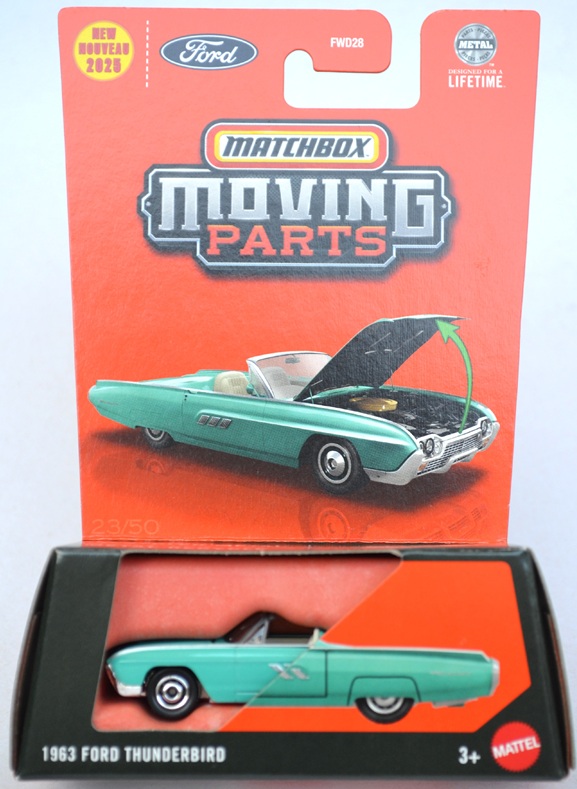 Matchbox Moving Parts 1963 Ford Thunderbird