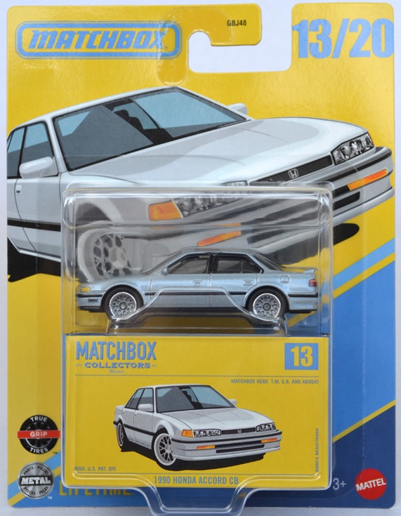 Matchbox Collectors 1990 Honda Accord CB