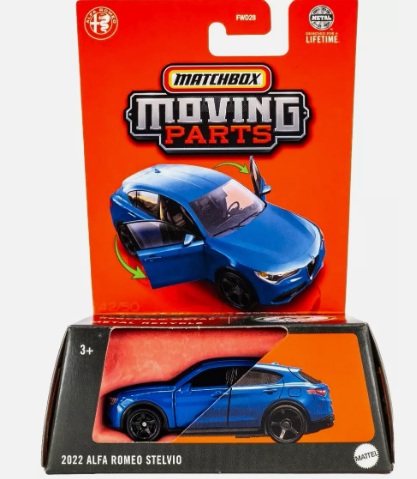 Matchbox Moving Parts 2022 Alfa Romeo Stelvio