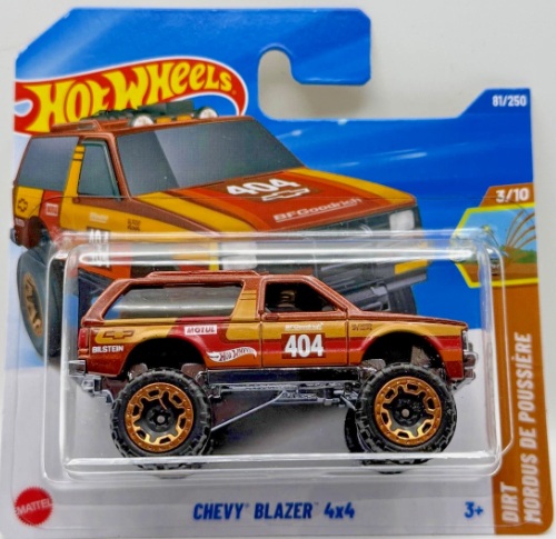 Hot Wheels Chevy Blazer 4x4 
