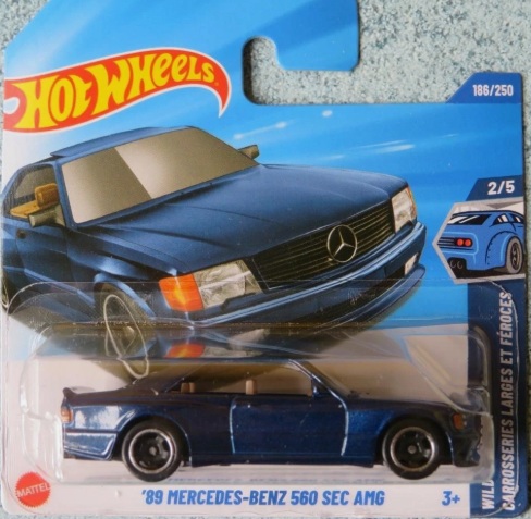 Hot Wheels ´89 Mercedes-Benz 560 SEC AMG