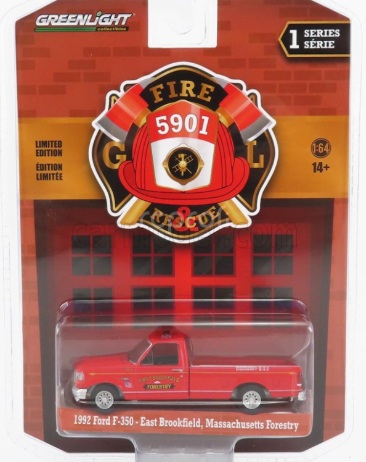1992 Ford F-350 East Brookfield, Massachusetts Forestry 1:64