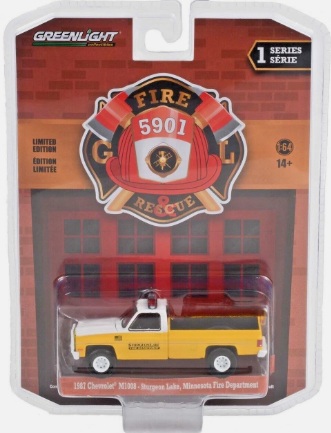 1987 Chevrolet M1008 Sturgeon Lake, Minnesota Fire Department 1:64