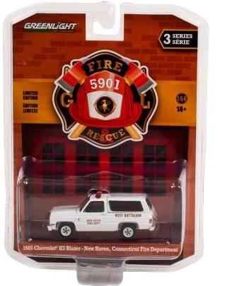 1985 Chevrolet K5 Blazer New Haven Fire Department 1:64