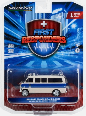 1969 Ford Econoline Ambulance Ontario Hospital Services Commission 1:64