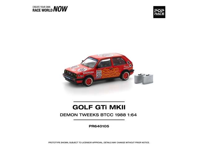 Volkswagen Golf GTI MkII 1:64 