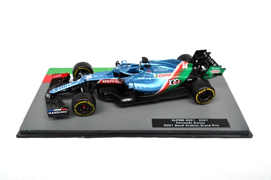 Alpine A521 (2021) Fernando Alonso Saudi Arabian Grand Prix