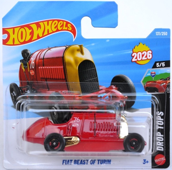 Hot Wheels Fiat Beast of Turin