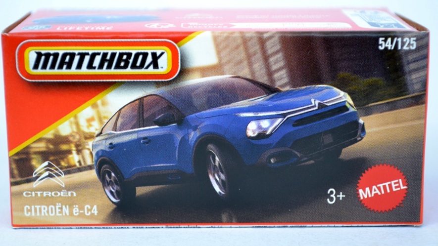 Matchbox Power Grab Citroen e-C4