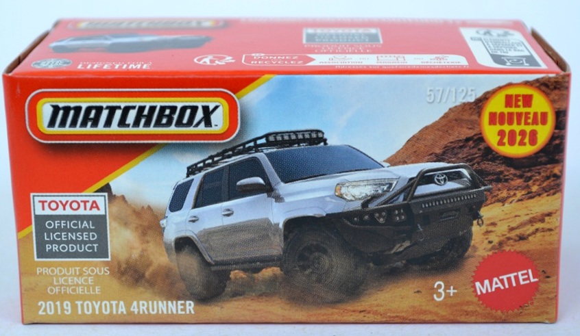 Matchbox Power Grab 2019 Toyota 4 Runner