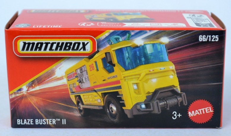 Matchbox Power Grab Blaze Buster II