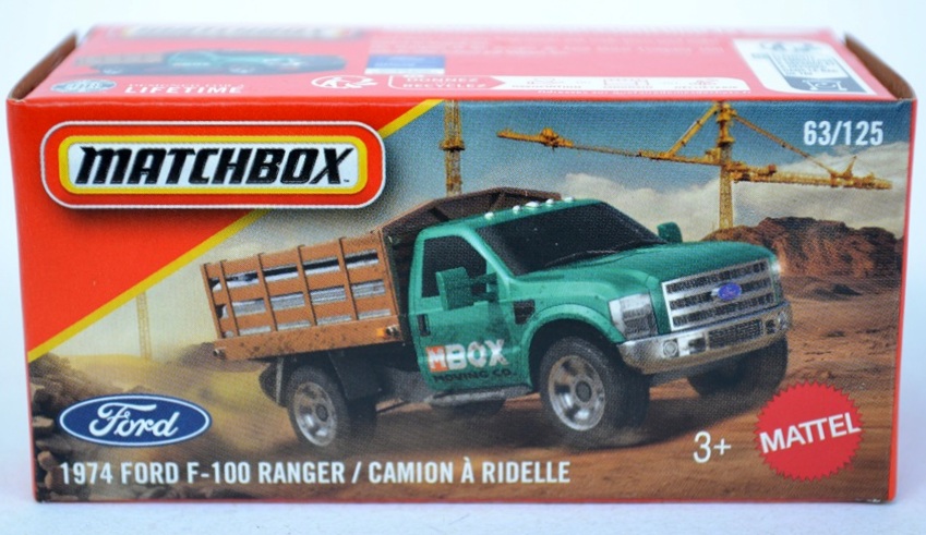 Matchbox Power Grab 1974 Ford F-100 Ranger