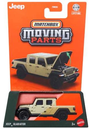 Matchbox Moving Parts Jeep Gladiator