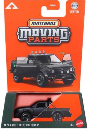 Matchbox Moving Parts Alpha Wolf Electric Truck