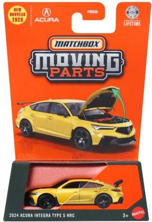 Matchbox Moving Parts 2024 Acura Integra Type S HRC
