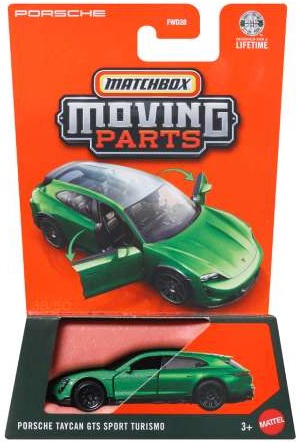 Matchbox Moving Parts Porsche Taycan GTS Sport Turismo