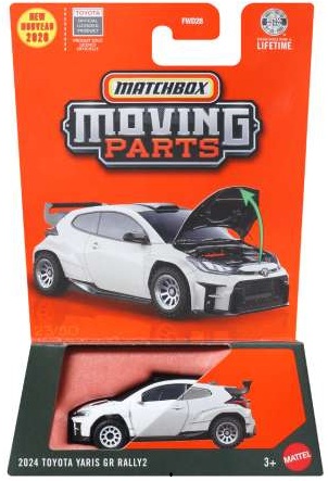 Matchbox Moving Parts 2024 Toyota Yaris GR Rally2