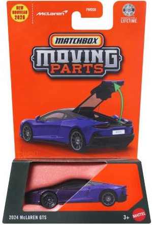 Matchbox Moving Parts 2024 McLaren GTS