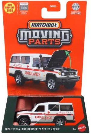 Matchbox Moving Parts 2024 Toyota Land Cruiser 70 Series