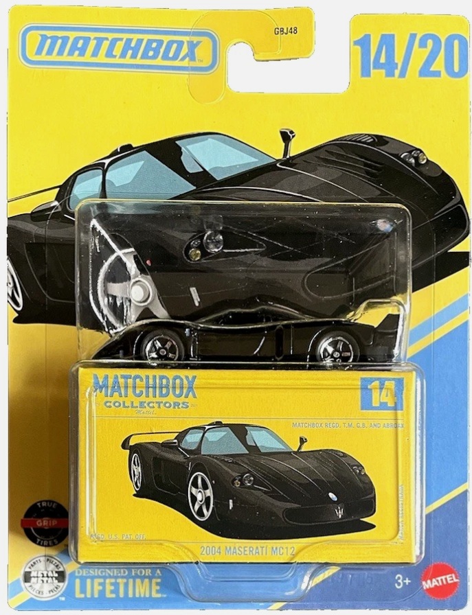 Matchbox Collectors 2004 Maserati MC12