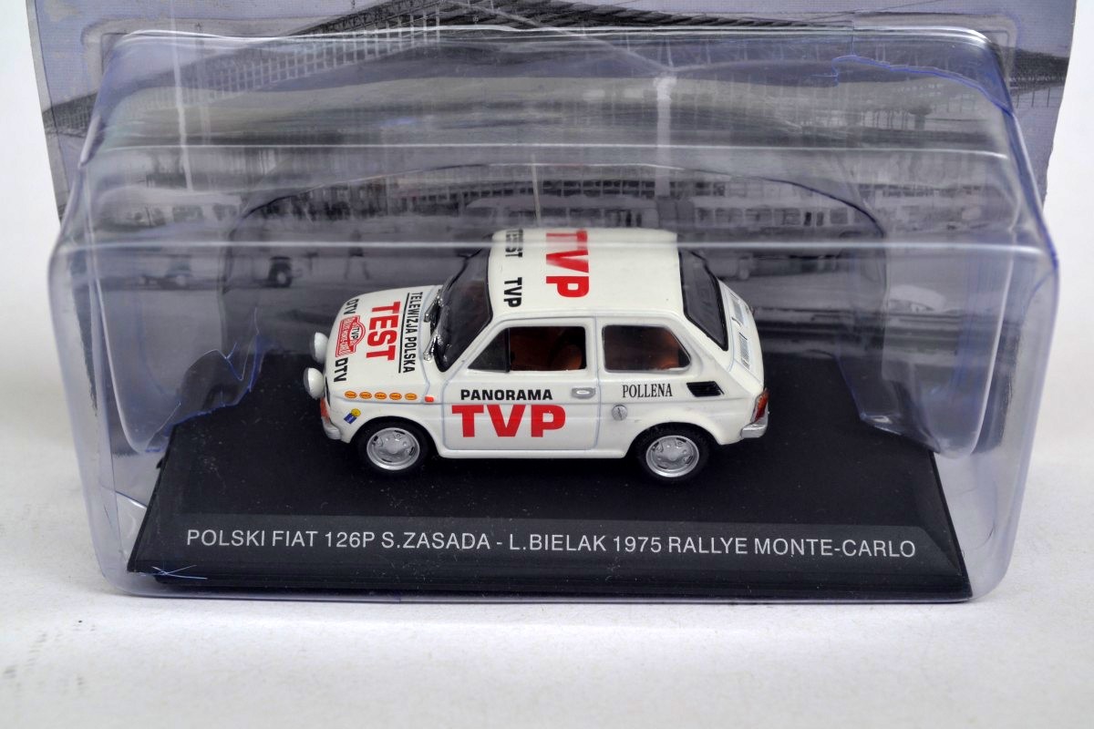Polski Fiat 126P 1975 Rallye Monte Carlo