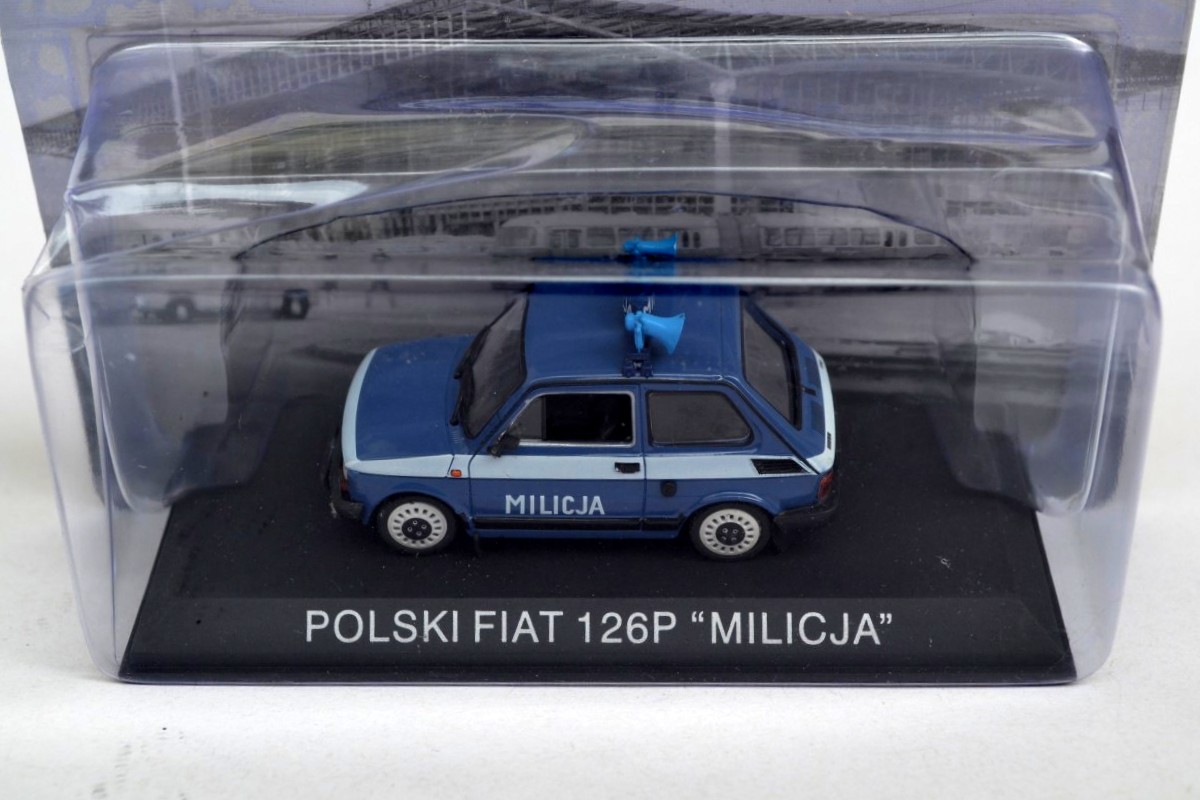 Polski Fiat 126P "Milicja"