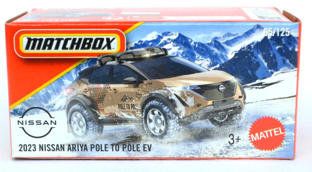 Matchbox Power Grab 2023 Nissan Ariya Pole to Pole