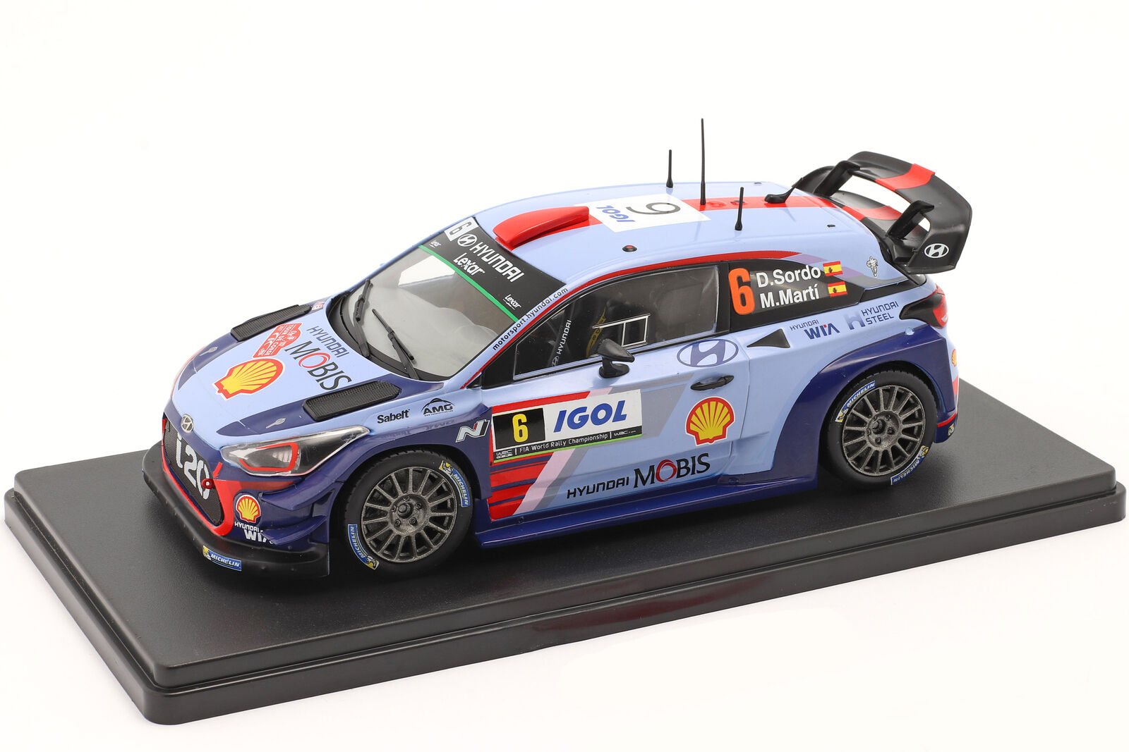 Hyundai i20 WRC #6 Tour de Corse 2017 Sordo 1:24 