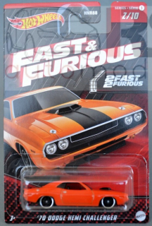 Hot Wheels F&F 1970 Dodge Challenger 