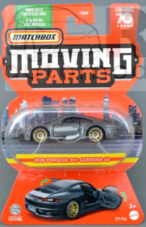Matchbox Moving Parts 2020 Porsche 911 Carrera 4S 