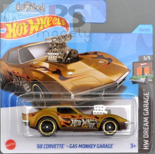 Hot Wheels ´68 Corvette - Gas Monkey Garage