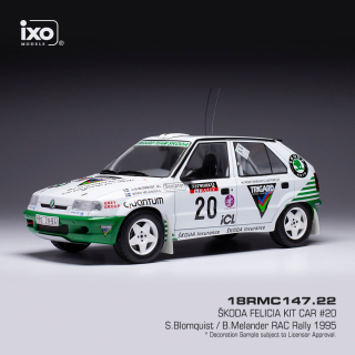 Škoda Felcia Kit Car RAC Rally, S.Blomqvist (1995) 1:18 - dodanie 14-28 dní
