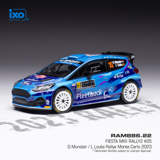 Ford Fiesta MK II, No.20, WRC2, Rally Monte Carlo, Munster 2023