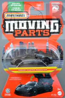 Matchbox Moving Parts 2019 Pagani Huayra Roadster