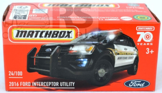 Matchbox Power Grab 2016 Ford Interceptor Utility