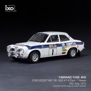 Ford Escort MK I RS 1600 RAC Rally, R.Clark 1973- dodanie 14-28 dní
