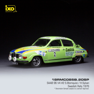 Saab 96 V4 Rallye Sweden, S.Blomqvist 1976 - dodanie 14-28 dní