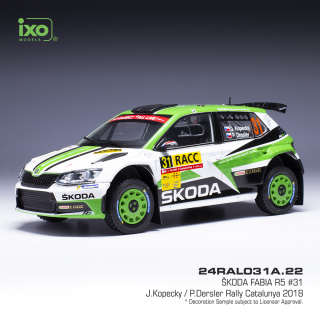 Škoda Fabia R5, No.31, Rally Catalunya, J.Kopecky (2018) 1:24 - dodanie 14-28 dní