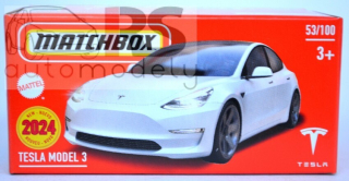 Matchbox Power Grab Tesla Model 3 