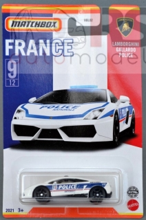 Matchbox Best of France Lamborghini Gallardo Police
