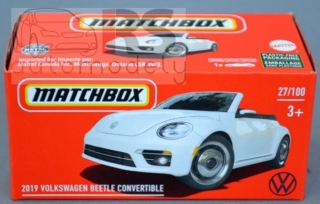 Matchbox Power Grab 2018 Volkswagen Beetle Convert 