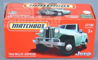 Matchbox Power Grab Willys Jeepster 