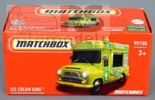 Matchbox Power Grab Ice Cream King Vehicle 