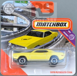 Matchbox 1970 Plymouth Cuda