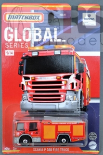 Matchbox Best of Global Scania P360 Fire Trucks 